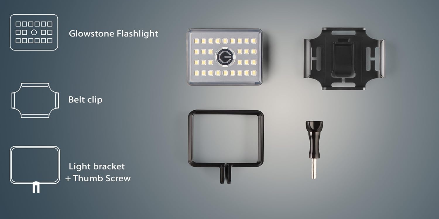 Glowstone LED Flashlight - Amazingly Powerful, Rechargeable Torch & Lamp