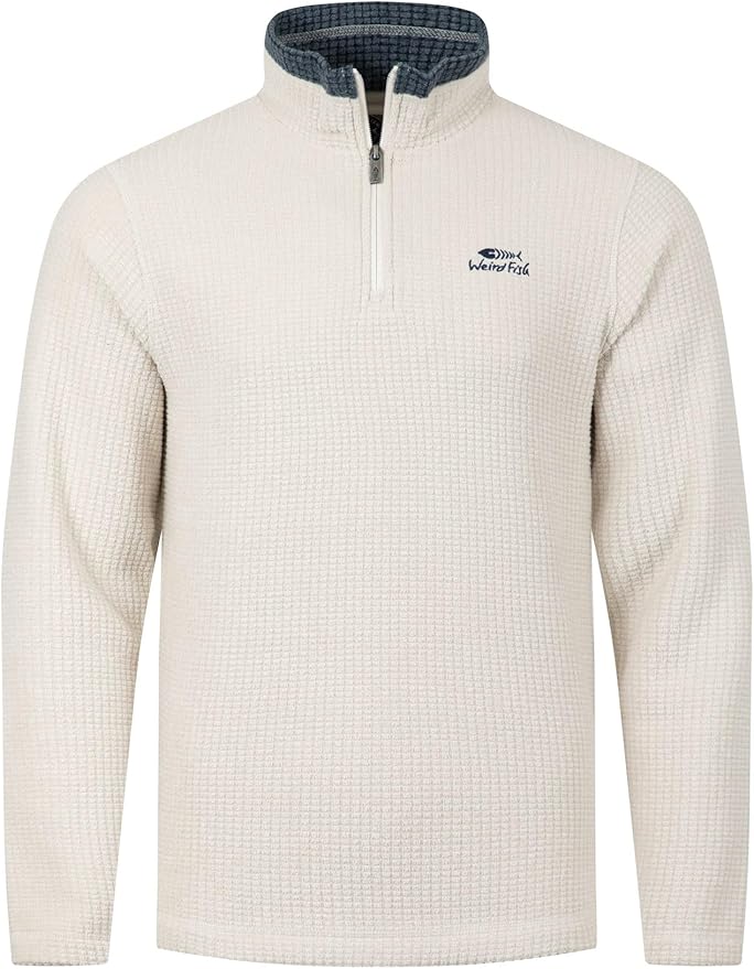 Weird Fish Newark Men's Grid Fleece