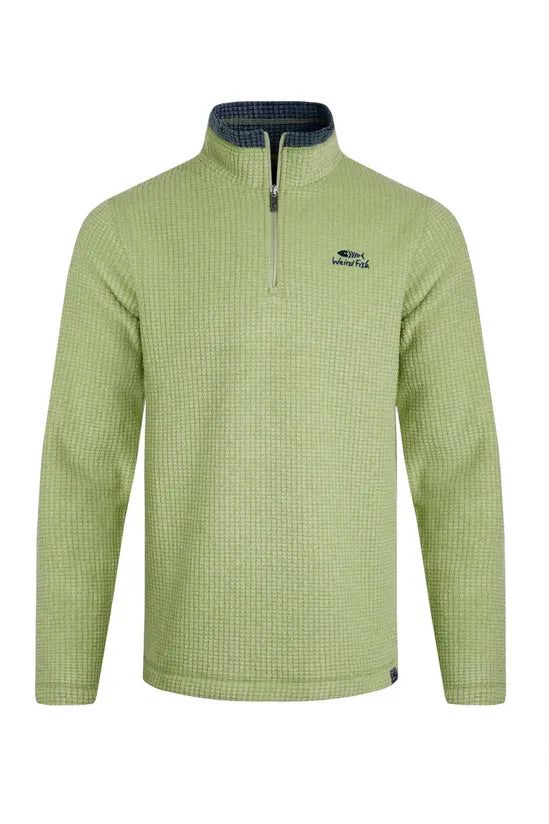Weird Fish Newark Men's Grid Fleece