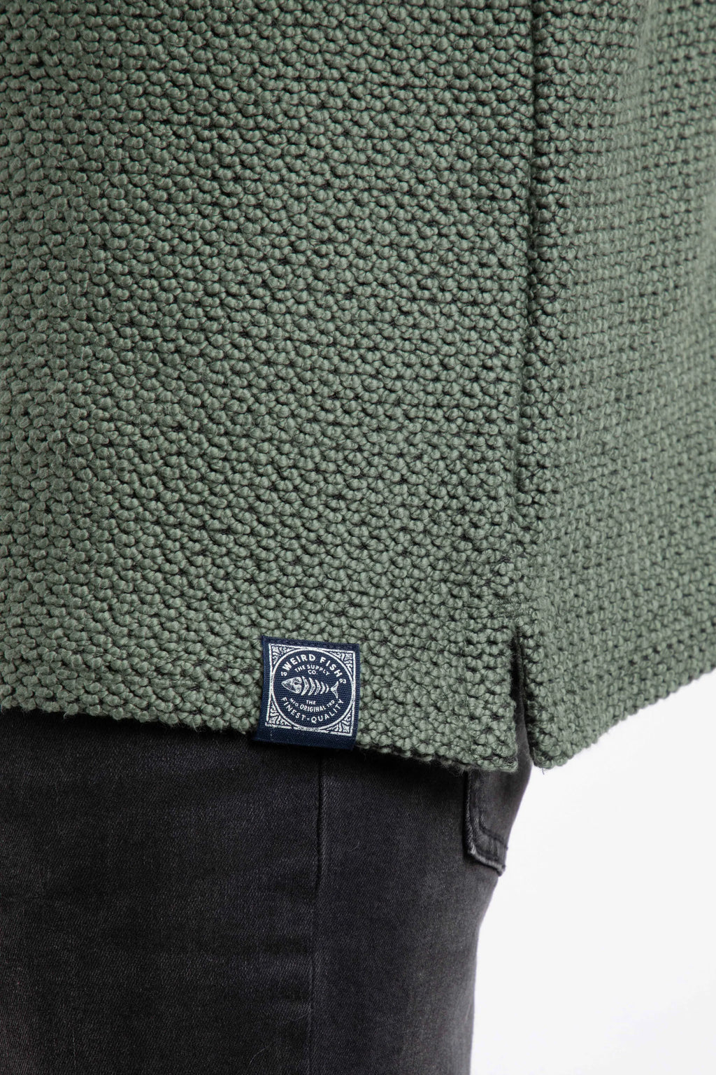 Weird Fish Men's Cruiser Macaroni Knit Sweatshirt - The Original & Best!