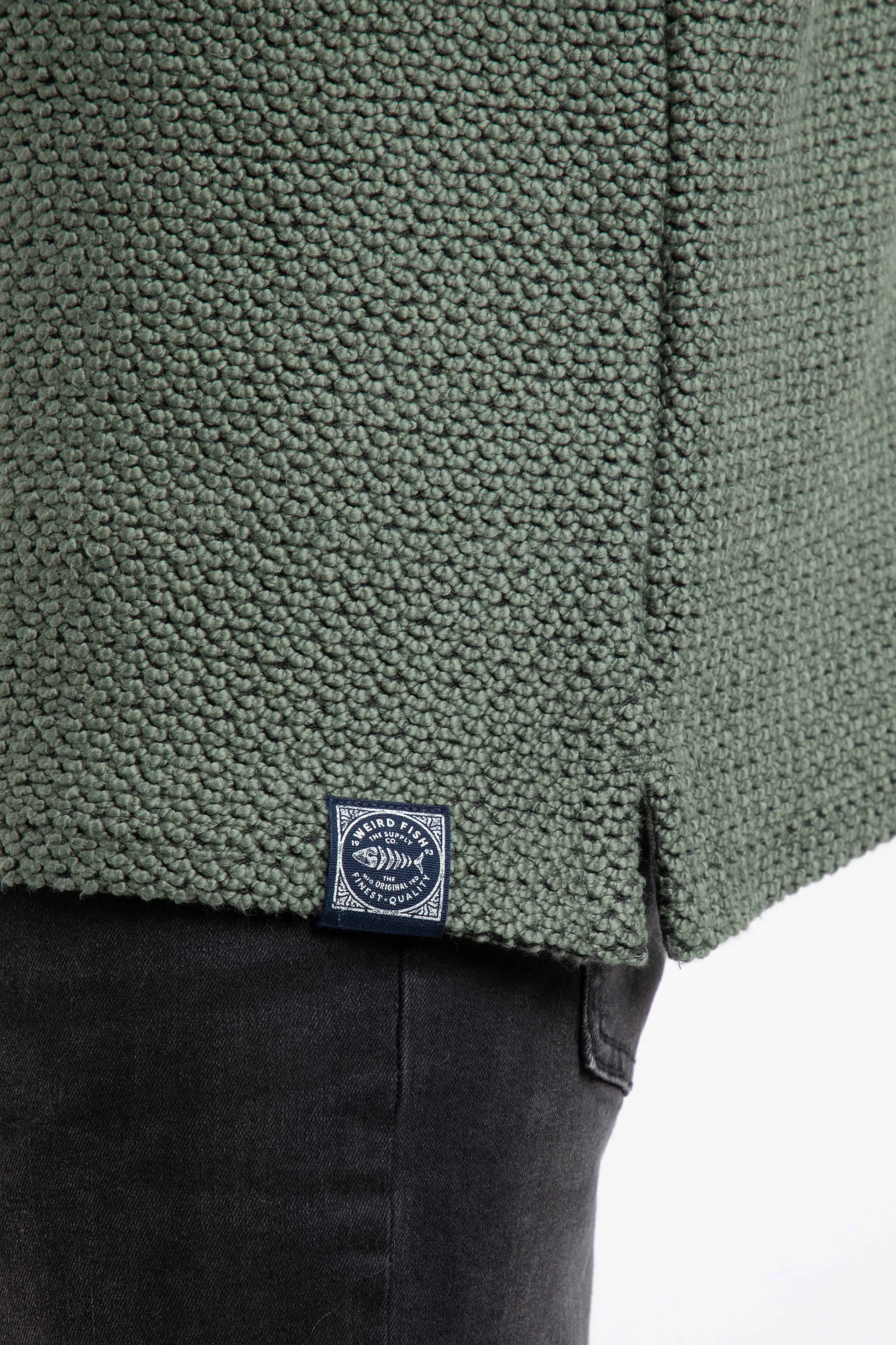 Weird Fish Men's Cruiser Macaroni Knit Sweatshirt - The Original & Best!