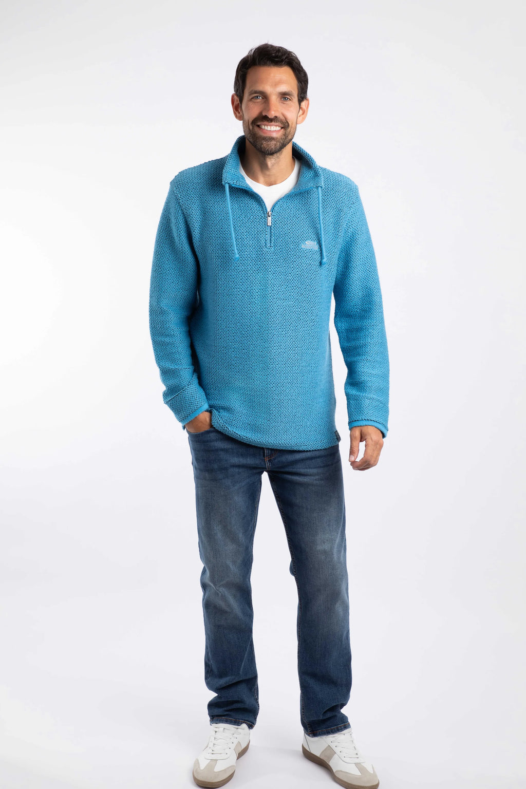 Weird Fish Men's Cruiser Macaroni Knit Sweatshirt - The Original & Best!