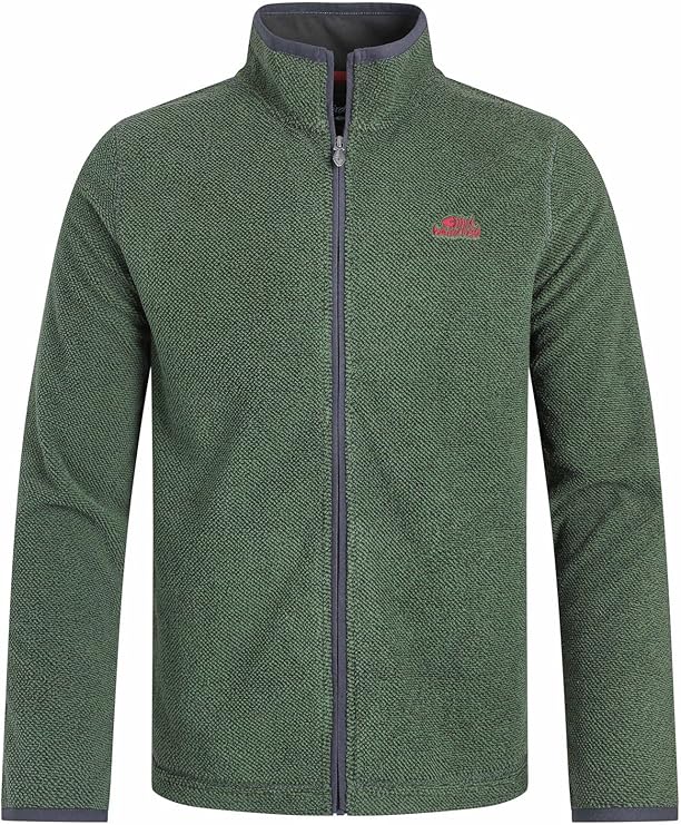 Weird Fish Merril Full Zip Textured Fleece Jumper