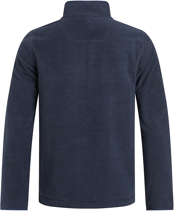 Weird Fish Merril Full Zip Textured Fleece Jumper