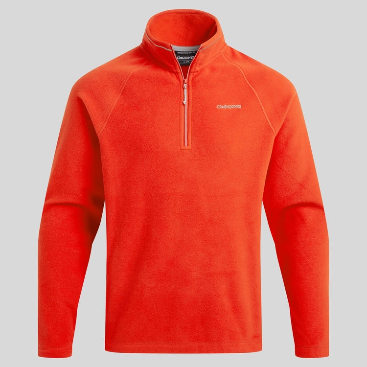 XL Craghoppers Corey VI Half Zip Fleece - Red Rock- Special Offer - Now Only £16.95! RRP £25