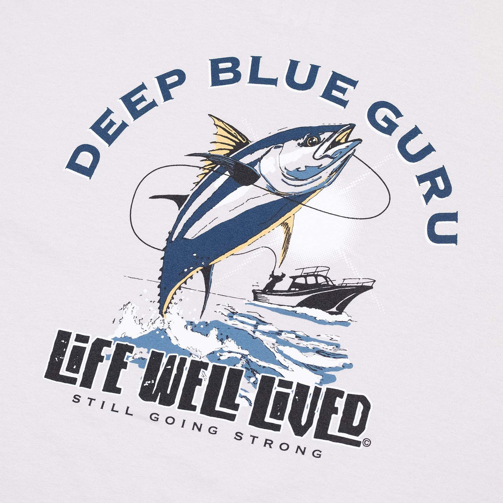 Life Well Lived - Deep Blue Guru Tee