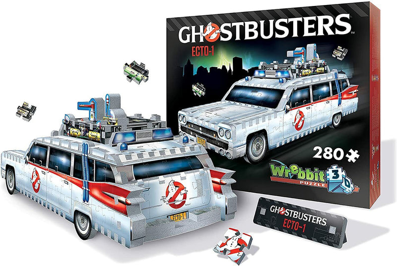 Ghostbusters ECTO-1 Wrebbit 3D Jigsaw Puzzle Great Fun - 280 Pieces