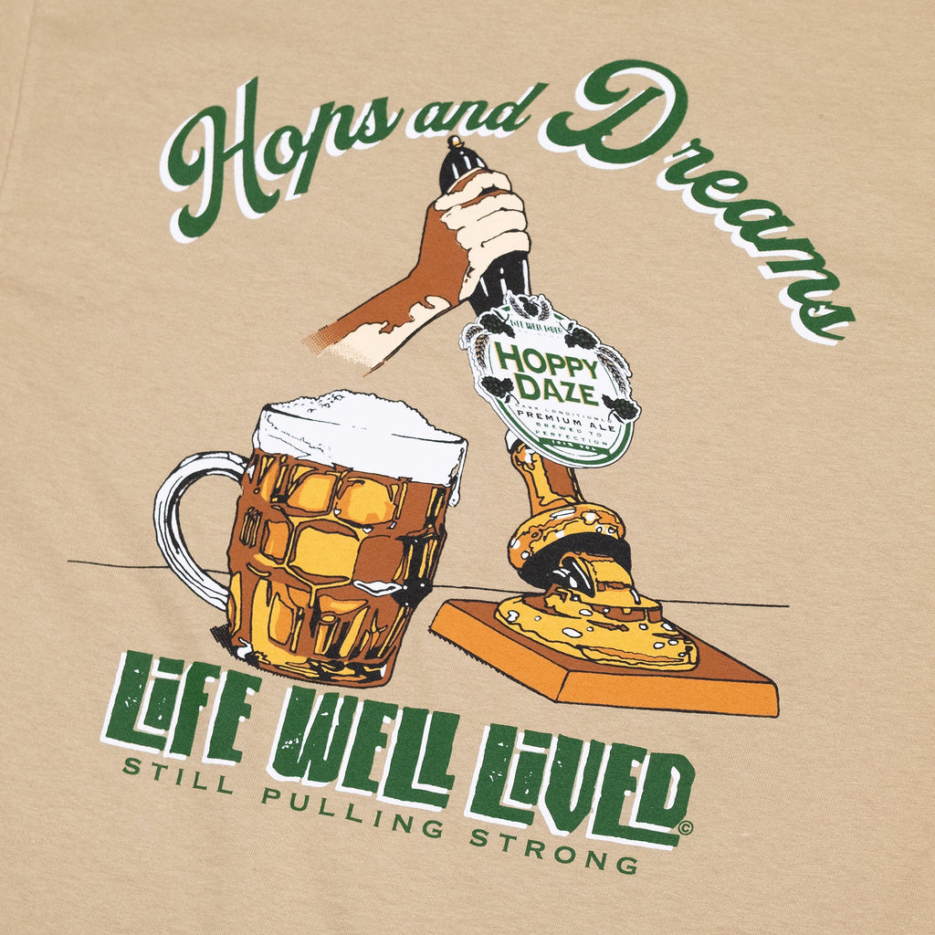 Life Well Lived Hops & Dreams Graphic T-Shirt
