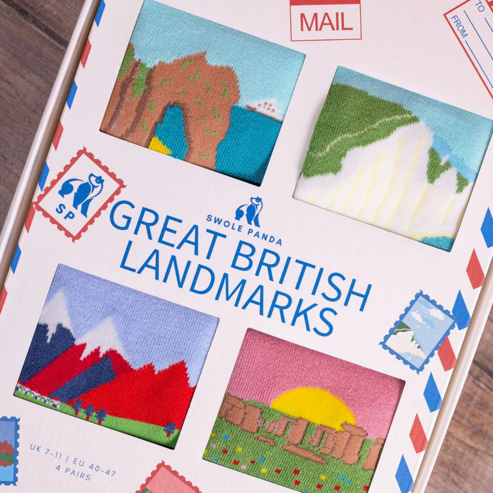 LANDMARK SOCK COLLECTION FROM SWOLE - 4 PAIRS