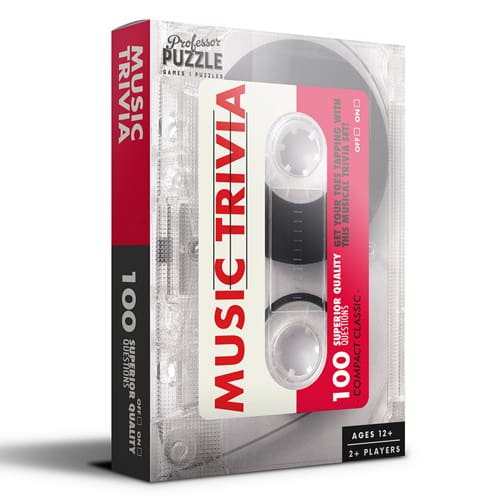 Music Trivia Card Game