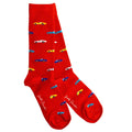 Classic Car Socks from Swole Panda - Red