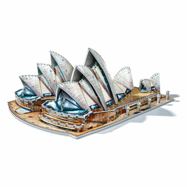 Wrebbit 3D Puzzel Jigsaw - Sydney Opera House - Great details and an Icon .925pc