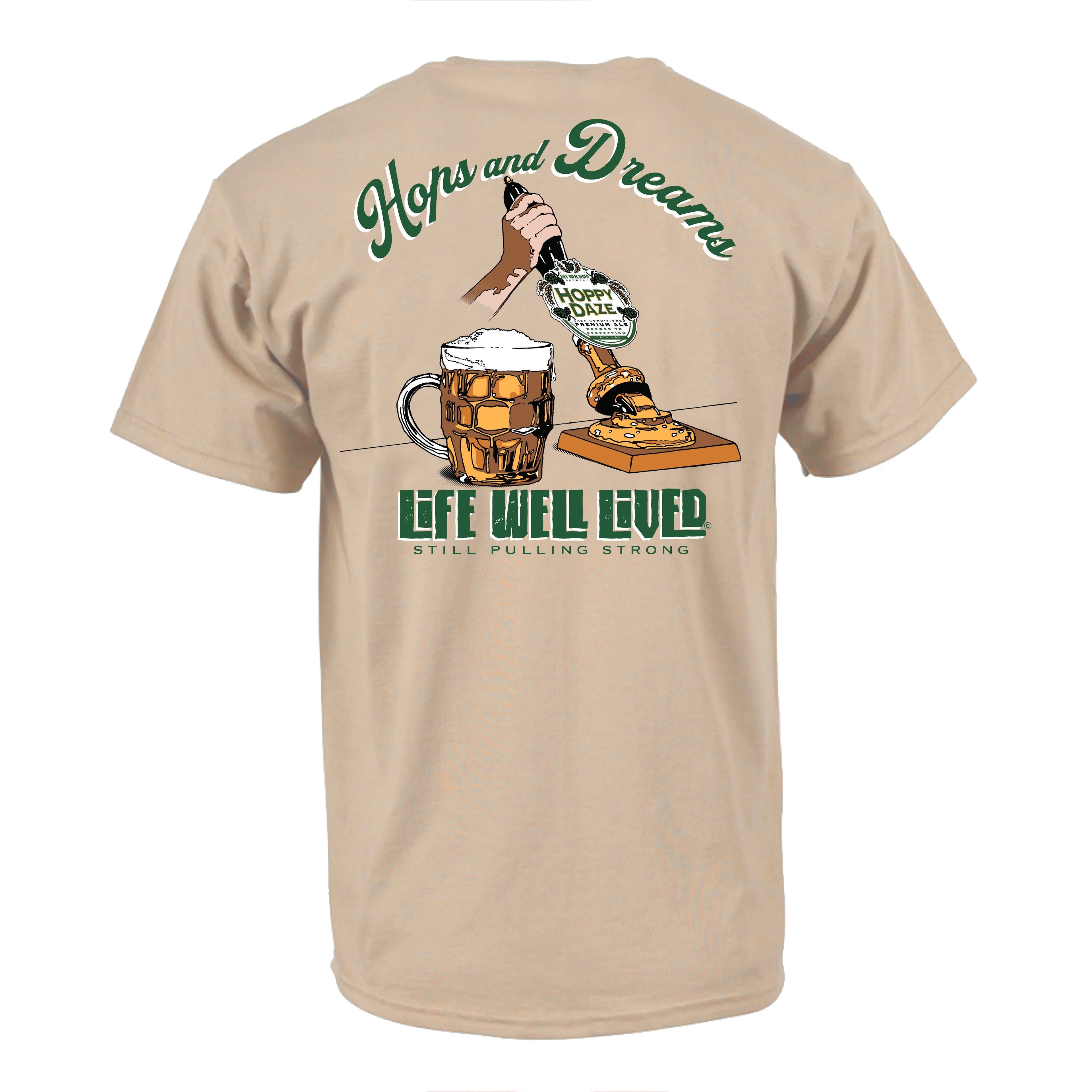 Life Well Lived Hops & Dreams Graphic T-Shirt