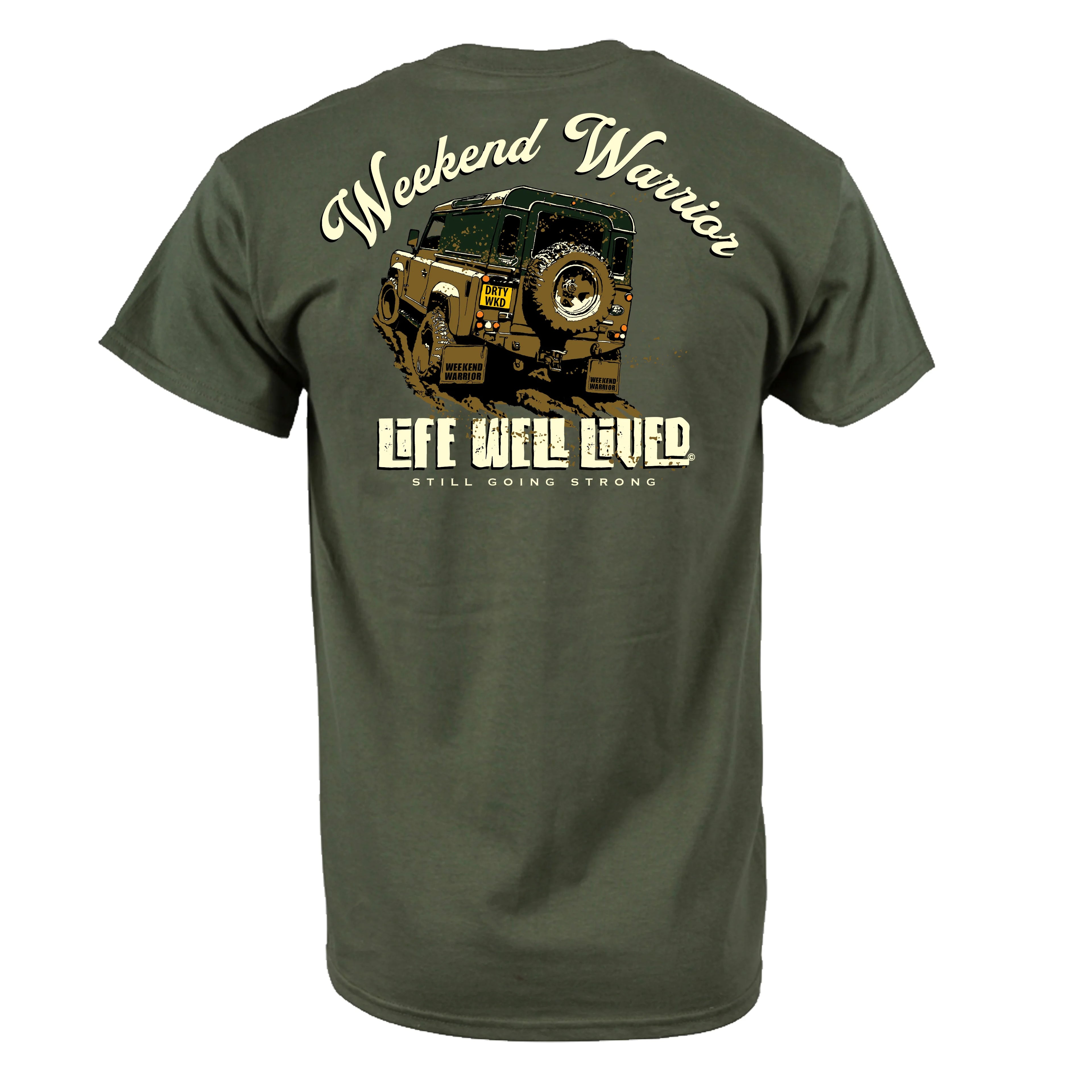 Life Well Lived Weekend Warrior Graphic T-Shirt