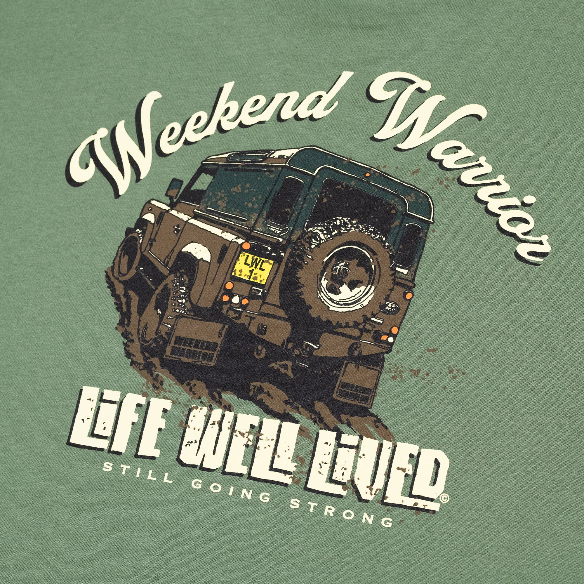Life Well Lived Weekend Warrior Graphic T-Shirt