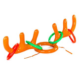 2 PACK INFLATABLE REINDEER Antlers - Adult / Kids Reusable with FREE AIR PUMP