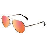 Dirty Dog Maverick Polarised Sunglasses - Aviator Style + Free Hard Case