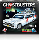 Ghostbusters ECTO-1 Wrebbit 3D Jigsaw Puzzle Great Fun - 280 Pieces