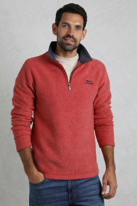 Weird Fish Newark Men's Grid Fleece
