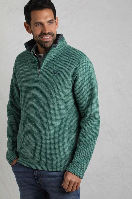 Weird Fish Newark Men's Grid Fleece