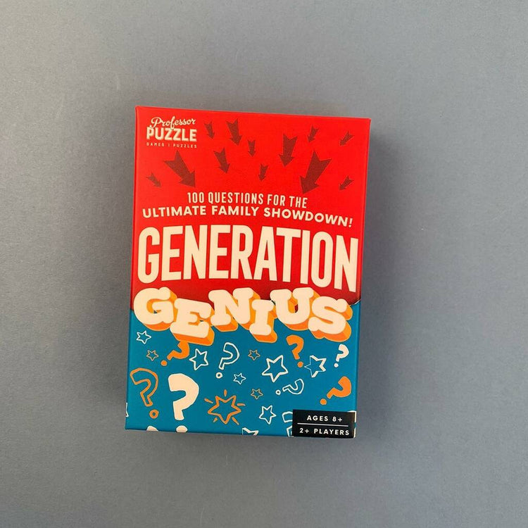 Generation Genius Family Trivia Card Game