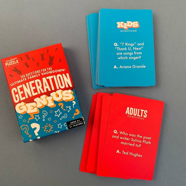 Generation Genius Family Trivia Card Game