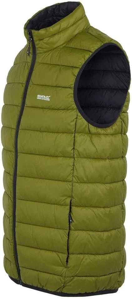 Regatta Mens Marizion Baffled Gilet in Nephite Green