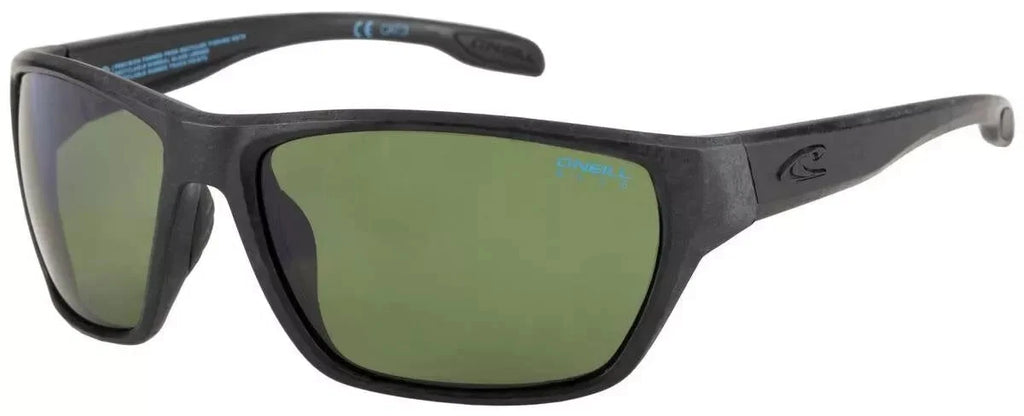 O'Neill ONS Wove Men's Sunglasses - Matte Black/Solid Green Lens