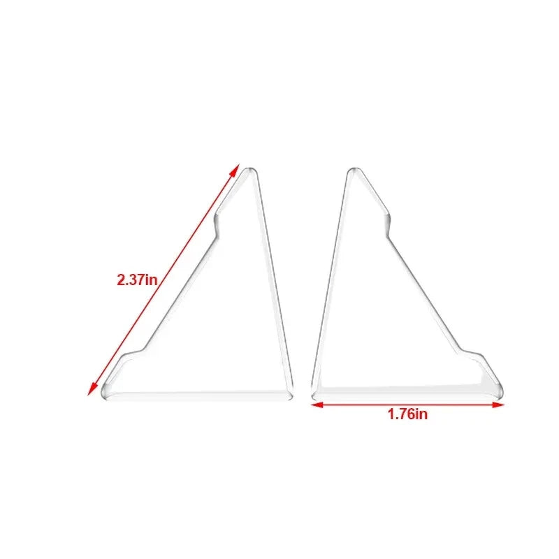 Car Door Anti-Scratch Corner Cover Protector Sticker - VW, BMW, Audi. Mini, Clear