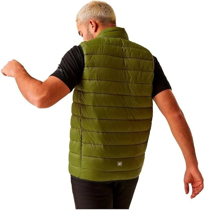 Regatta Mens Marizion Baffled Gilet in Nephite Green
