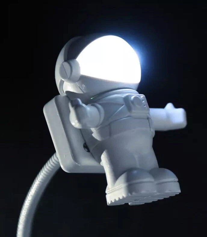 LED Astronaut Reading Light / Night Light Computer PC Laptop Novelty Spaceman