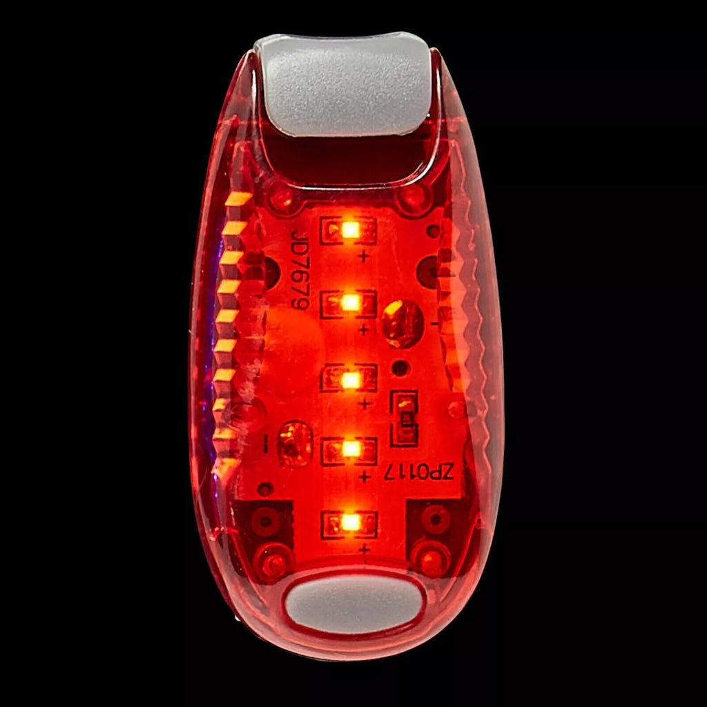 LED Clip On Lights - Waterproof Flashing Lights for Running, Cycling, Pets