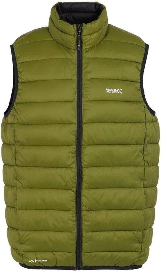 Regatta Mens Marizion Baffled Gilet in Nephite Green