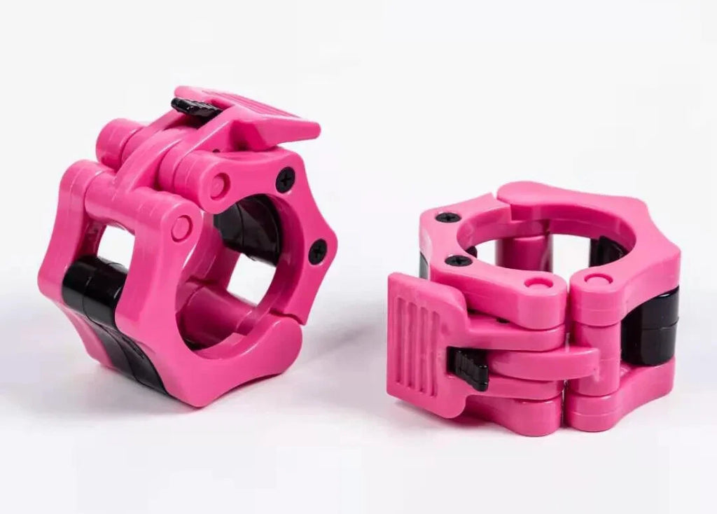 Gifts4Guys x Invictus Gym 2" Olympic Bar Collars PAIR -  Barbell Dumb Bell Clamps Clamp for Bar Weightlifting