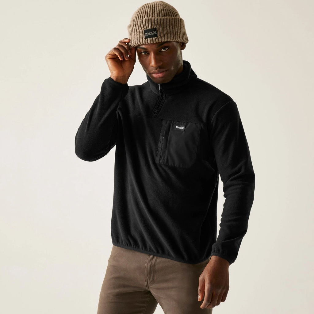 Regatta Men's Frankie 1/2 Zip Fleece with Chest Zip Pocket - Stylish & Functional