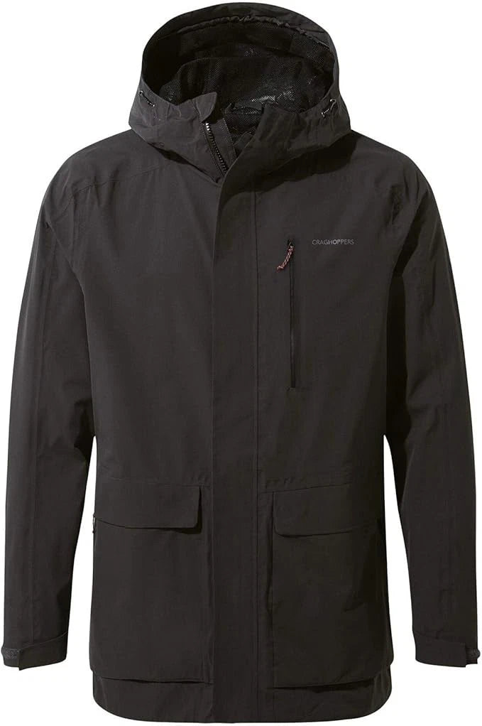 Craghoppers Lorton Waterproof Jacket - Wind Resistant & Breathable Raincoat