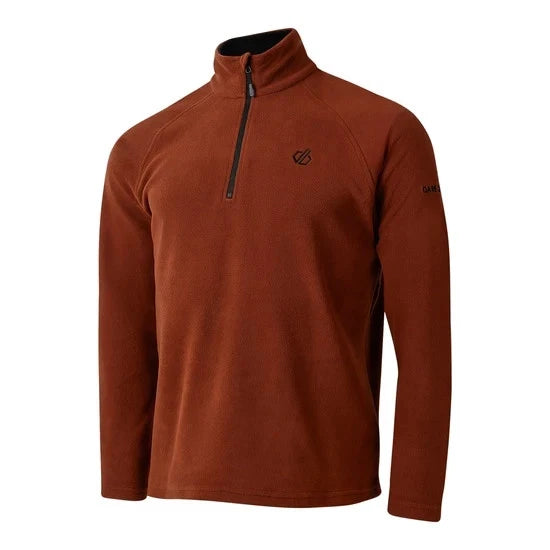 Dare2Be Men's Freethink II Fleece - 1/2 Zip Recycled Brushed Backed Jumper