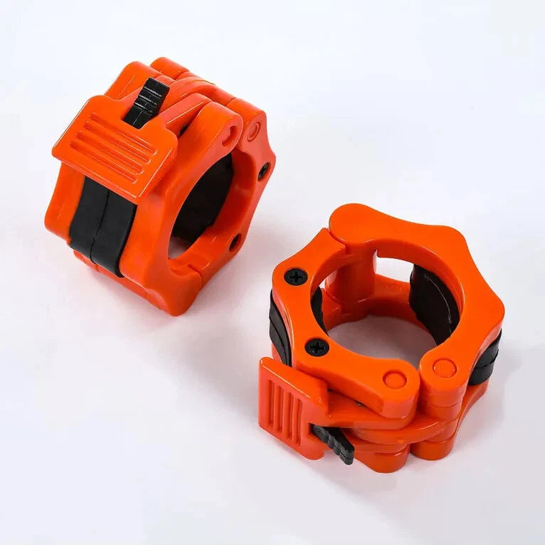 Gifts4Guys x Invictus Gym 2" Olympic Bar Collars PAIR -  Barbell Dumb Bell Clamps Clamp for Bar Weightlifting