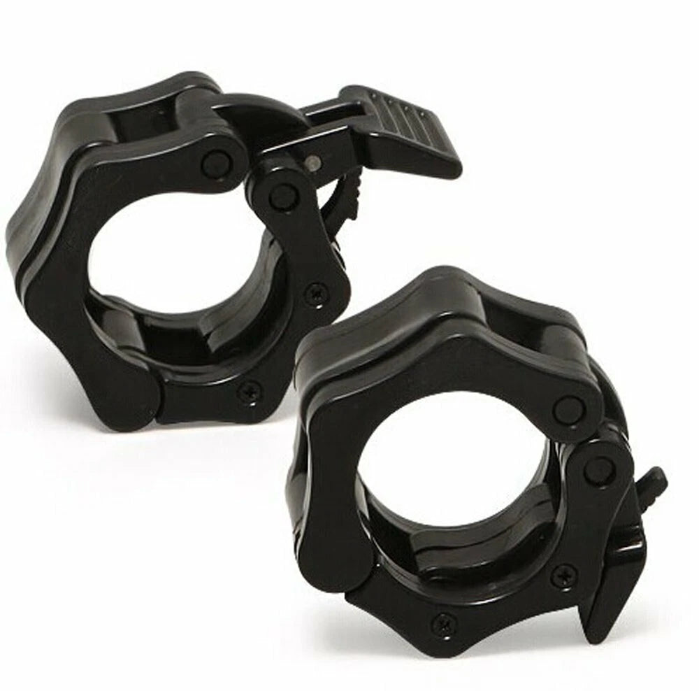 Gifts4Guys x Invictus Gym 2" Olympic Bar Collars PAIR -  Barbell Dumb Bell Clamps Clamp for Bar Weightlifting