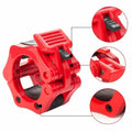 Gifts4Guys x Invictus Gym 2" Olympic Bar Collars PAIR -  Barbell Dumb Bell Clamps Clamp for Bar Weightlifting
