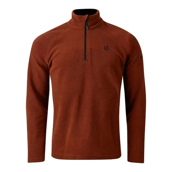 Dare2Be Men's Freethink II Fleece - 1/2 Zip Recycled Brushed Backed Jumper
