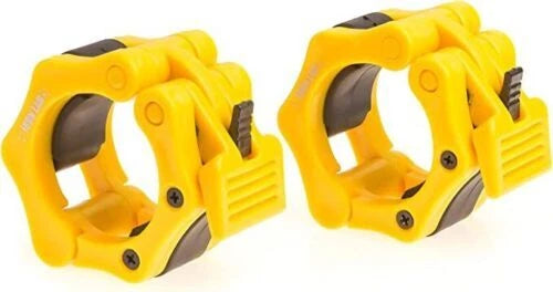 Gifts4Guys x Invictus Gym 2" Olympic Bar Collars PAIR -  Barbell Dumb Bell Clamps Clamp for Bar Weightlifting