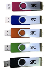 32GB Swivel USB Memory Stick from STC