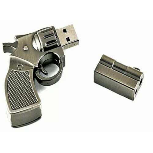 Executive Novelty Revolver USB Memory Stick - 16GB